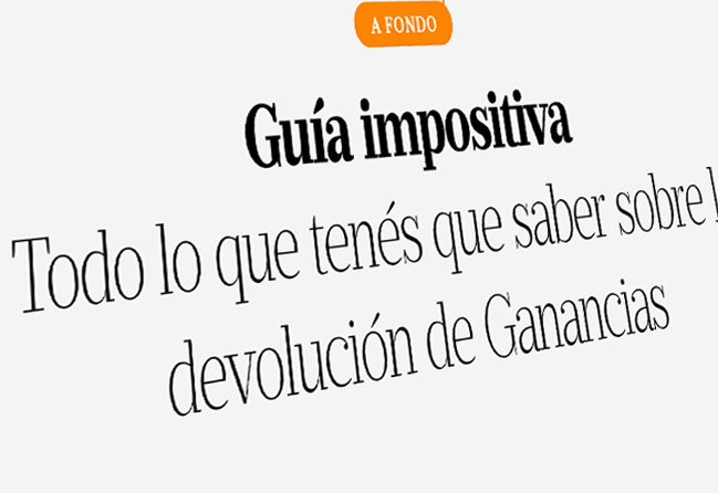 Florencia Fernandez Sabella comentó nuevamente para el diario La Nación en un artículo de Silvia Stang.