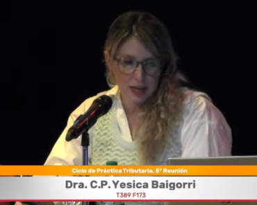 Yésica Baigorri participó en el Ciclo de Práctic ...