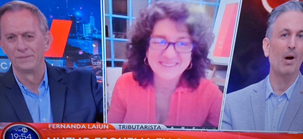 Fernanda Laiún opinó en TN junto a Marcelo Bonelli.
