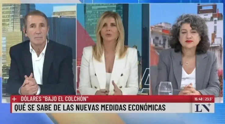 Fernanda Laiún participó en LN+