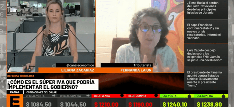 Fernanda Laiún en Canal E: los ejes de la reforma tributaria y su impacto en las provincias