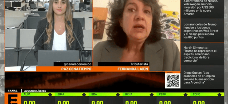 Fernanda Laiún en Canal E: evasión fiscal y riesgos para la sostenibilidad del sistema jubilatorio
