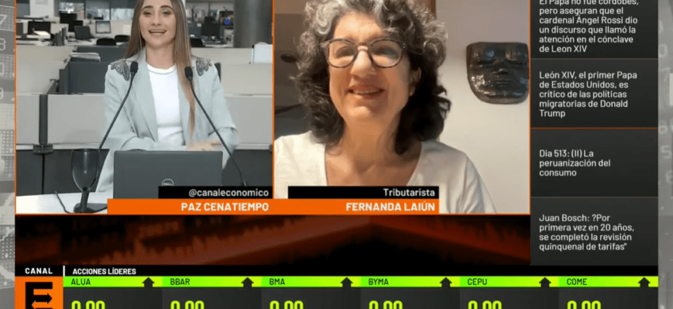 Fernanda Laiún en Canal E: el debate sobre los dólares sin declarar