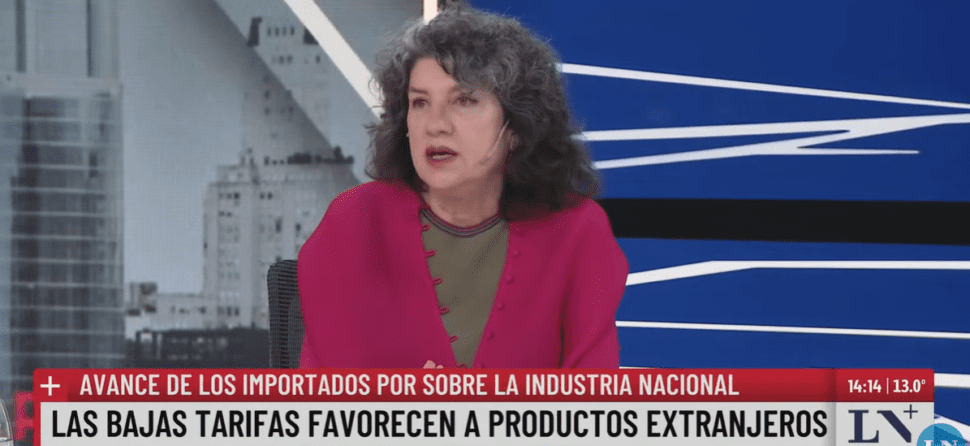 Avance de los importados por sobre la industria nacional: el análisis de Fernanda Laiún