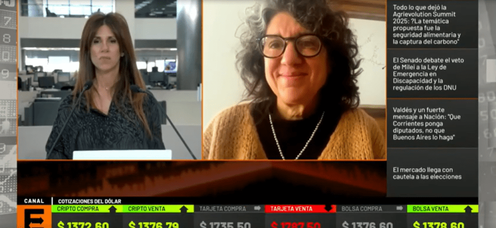 Fernanda Laiún en Canal E: la presión fiscal provincial y su impacto en los contribuyentes